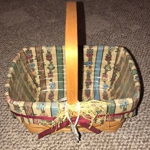Collectible longaberger basket